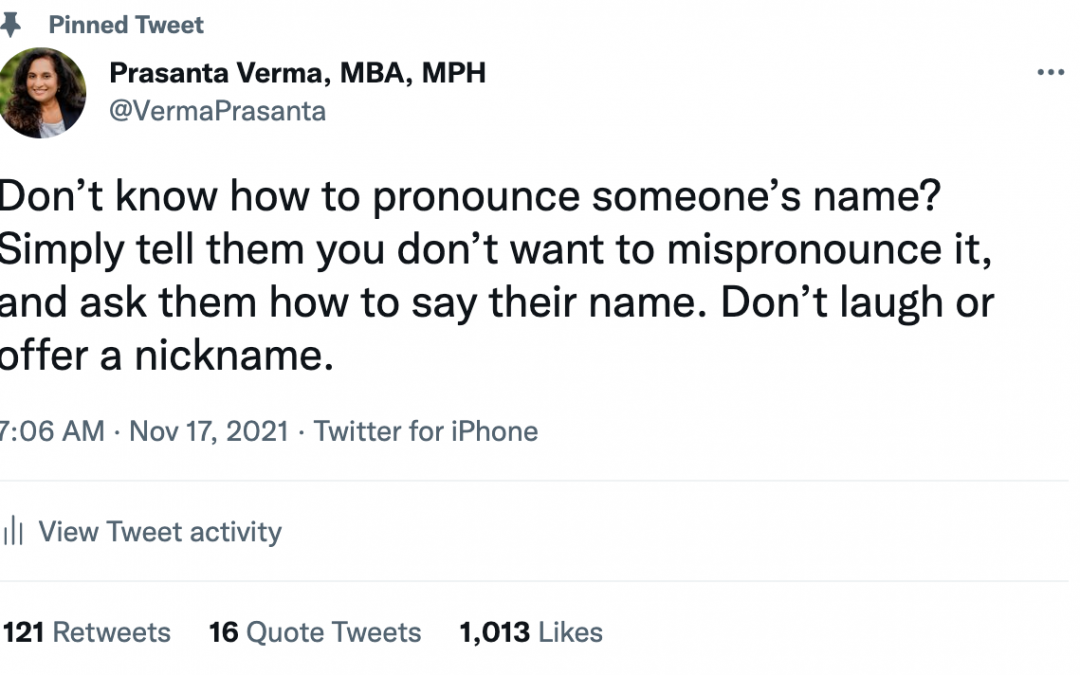 Don’t Know How to Pronounce Someone’s Name?